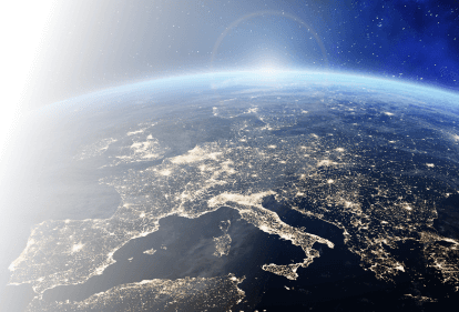 World from space
